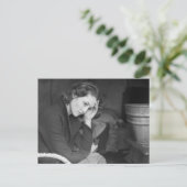 Koolmijndochter 1936. briefkaart (Staand voorkant)