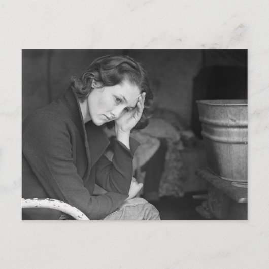 Koolmijndochter 1936. briefkaart (Voorkant)