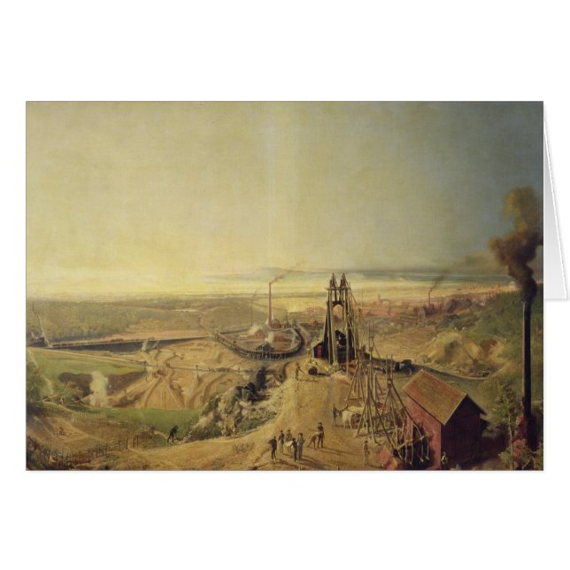 Koolmijnen en kaasmakerijen in Montchanin (Voorkant Horizontaal)