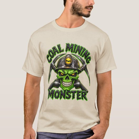 KOOLMIJNEN MONSTER T-SHIRT (Voorkant)