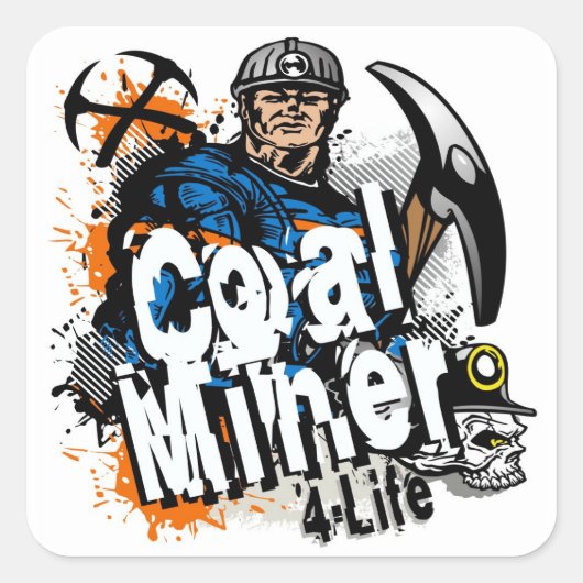 KOOLMIJNER 4-LIFE VIERKANTE STICKER (Voorkant)