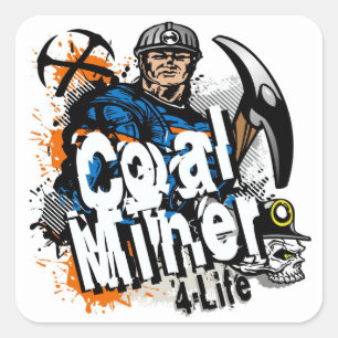 KOOLMIJNER 4-LIFE VIERKANTE STICKER