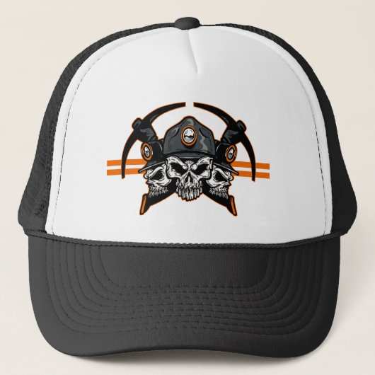 KOOLMIJNER SKULLS TRUCKER PET (Voorkant)
