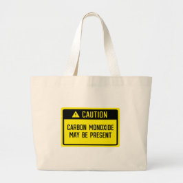 Koolmonoxide kan een Cadeau zijn Grote Tote Bag