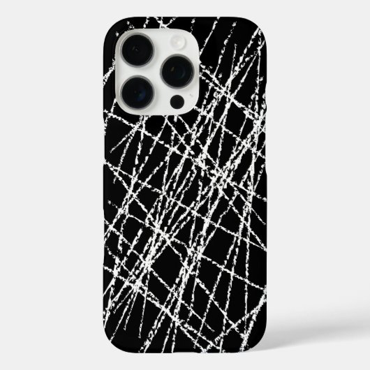 Koolontwerp in zwart-wit Case-Mate iPhone case (Achterkant)