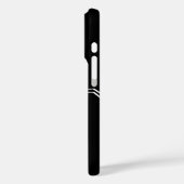 Koolontwerp in zwart-wit Case-Mate iPhone case (Achterkant / Links)