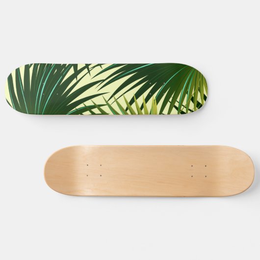 Koolpalmblad Persoonlijk Skateboard (Horizontaal)