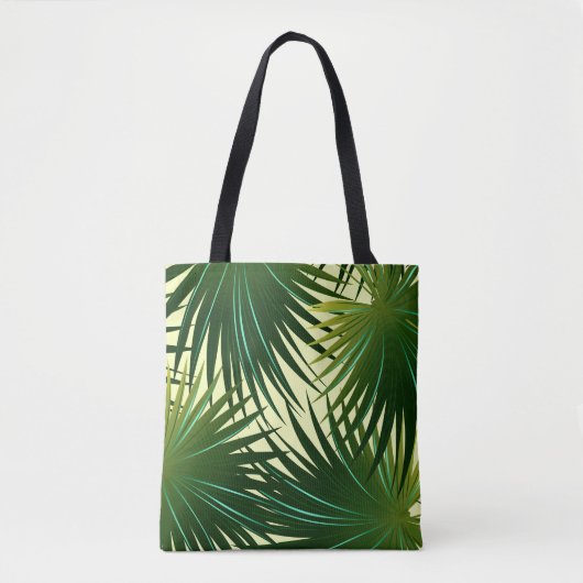 Koolpalmblad Tote Bag (Voorkant)