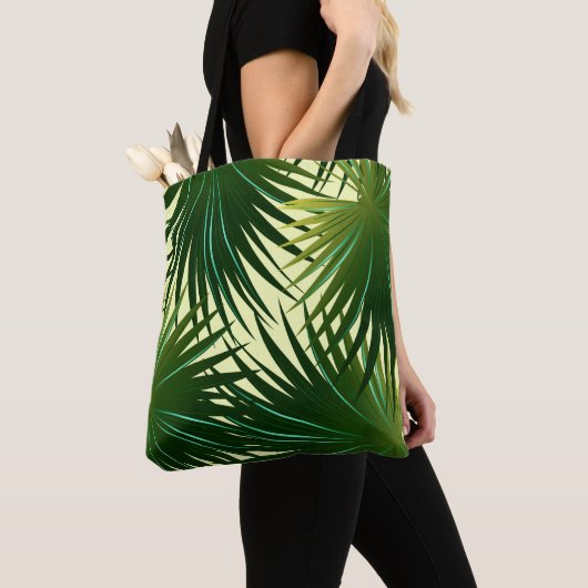 Koolpalmblad Tote Bag (Dichtbij)