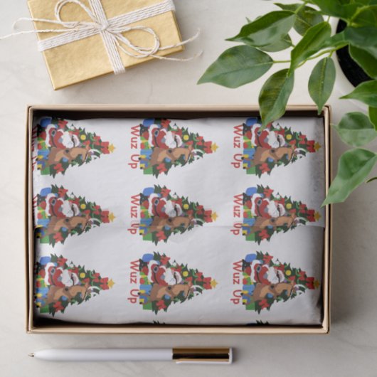 Koolpapier voor kerstmis en rendieren tissuepapier (Geschenk)