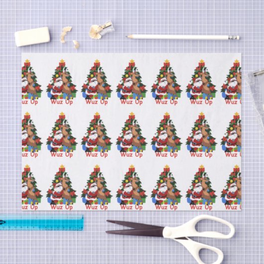 Koolpapier voor kerstmis en rendieren tissuepapier (Craft)