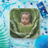 koolpatch-Baby Papieren Bordje (Feest)