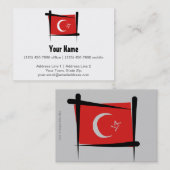 Koolpenseelvlag Visitekaartje (Voorkant / Achterkant)