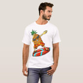 Koolpineappelsap, schimmelkoorts, surfervet t-shirt (Voorkant volledig)