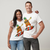 Koolpineappelsap, schimmelkoorts, surfervet t-shirt (Unisex)