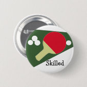 Koolpingpongontwerp Ronde Button 5,7 Cm (Voorkant /achterkant)