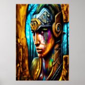 Koolportret | AI Art Poster (Voorkant)