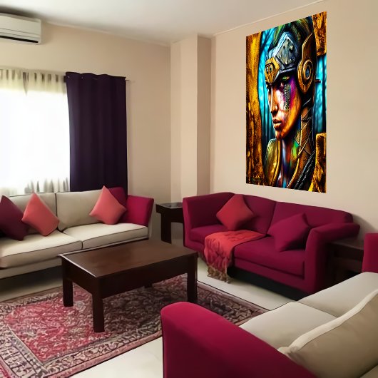 Koolportret | AI Art Poster