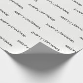 Koolpotlood Merry kerst Cadeaupapier (Hoek)