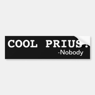 KOOLPRIJS! Said Niemand Bumpersticker