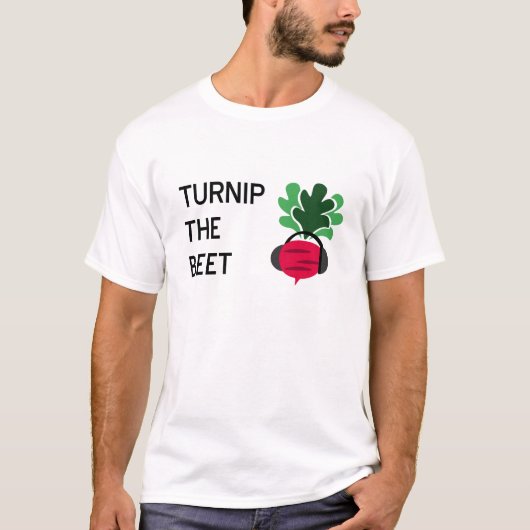 Koolraap de Rode biet T-shirt (Voorkant)