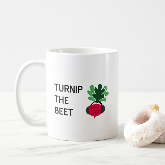 Koolraap de Rodebiet Koffiemok (Met donut)