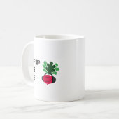Koolraap de Rodebiet Koffiemok (Voorkant links)