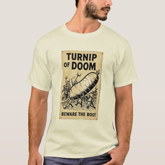 KOOLRAAP VAN DE DOEM, PAS OP VOOR DE WORTEL T-SHIRT (Voorkant)