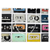 Koolretro- cassettes mengen tapepatroon large cadeautasje (Achterkant)