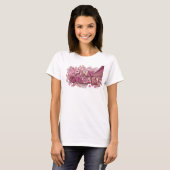 Koolroze PINK DREAM Statement T-shirt (Voorkant volledig)