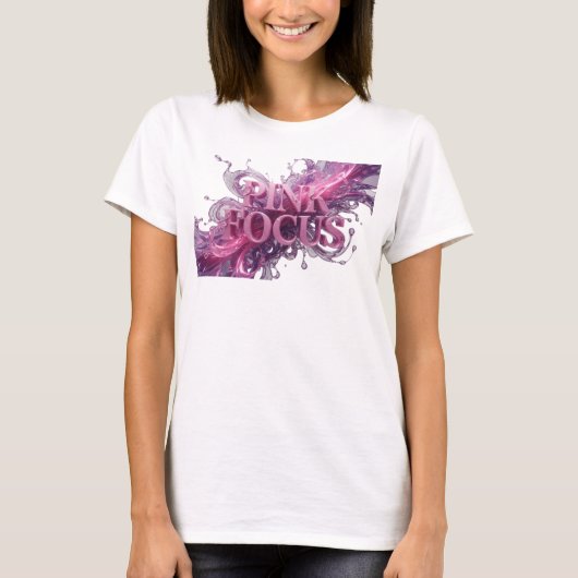 Koolroze ROZE FOCUS Shirt Ontwerp (Voorkant)