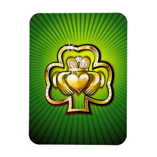 KoolrPix St. Patrick's Day flexibele koelkast magn Magneet (Verticaal)