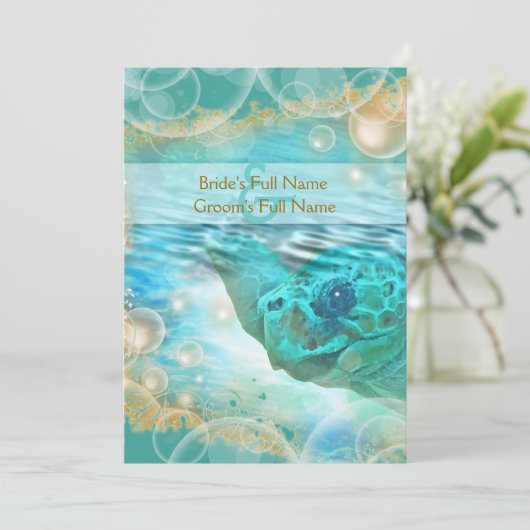 Koolschildpad Kaart (Staand voorkant)