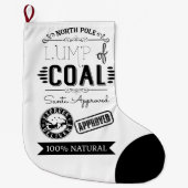 Koolse kerstcadeau voor hem grote kerstsok (Voorkant)