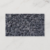 Koolstapel, onlangs gewonnen uit stripmijn visitekaartje (Achterkant)