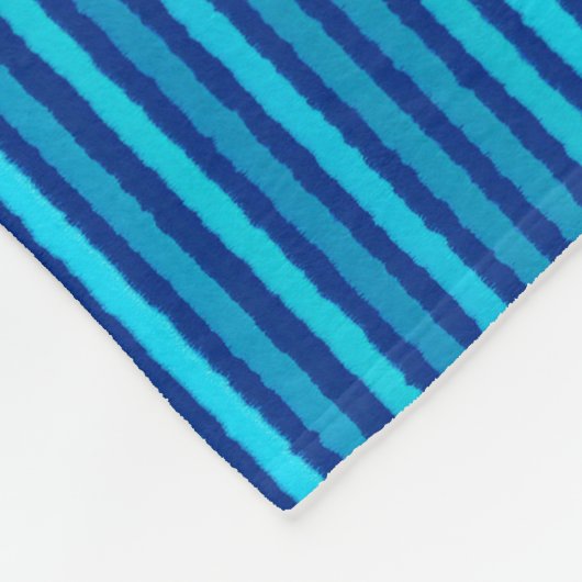 Koolstaven - Kobalt en Sky Blue Fleece Deken (Hoek)