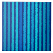 Koolstaven - Kobalt en Sky Blue Tegeltje (Voorkant)