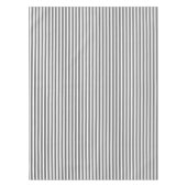 Koolsteengrijs- en witte koolstapes tafelkleed (Voorkant)