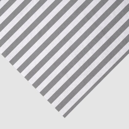 Koolsteengrijs en witte strepen tissuepapier (Detail)