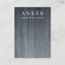 Koolsteengrijs veroudering visitekaartje