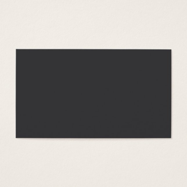 Koolsteengrijs Visitekaartje (Voorkant)