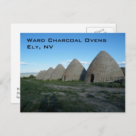 Koolsteenovens Briefkaart (Voorkant / Achterkant)