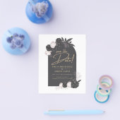 Koolsteenroze roze rozen bruiloft BEWAREN DATUM Flyer (Enkel)