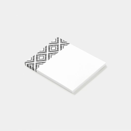 Koolsteenwitte Waterverf Diamond Post-it® Notes (Schuin)