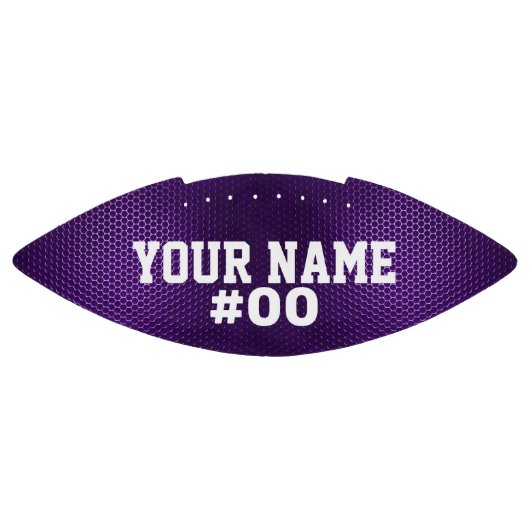Koolstof aangepast Football Paars (Paneel)