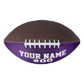 Koolstof aangepast Football Paars (Voorkant)
