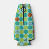 Koolstof atoomOctagons Flesjeskoeler (Achterkant)