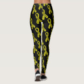 Koolstof (badas/torn)...endometriose leggings (Achterkant)