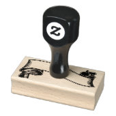 Koolstof / banner / Etiket Rubberstempel (Stempel)