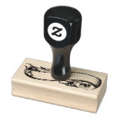Koolstof / banner / Etiket Rubberstempel (Stempel)